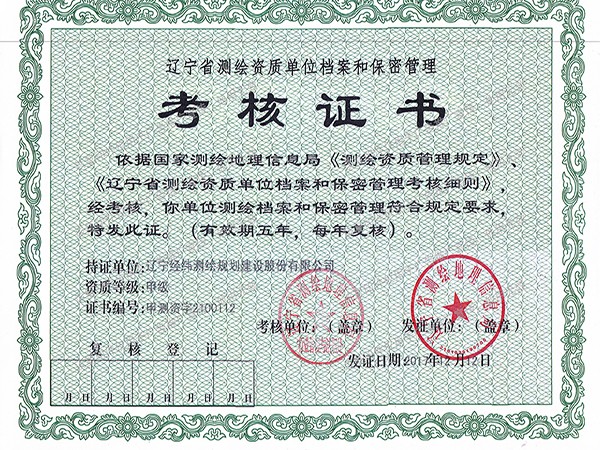 甲級保密資質